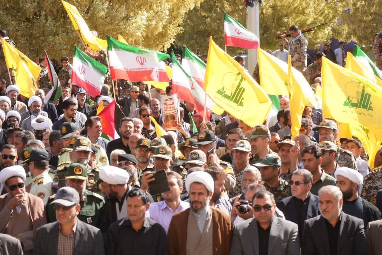 تجمع مردمی برای محکومیت جنایات رژیم صهیونیستی در ارومیه